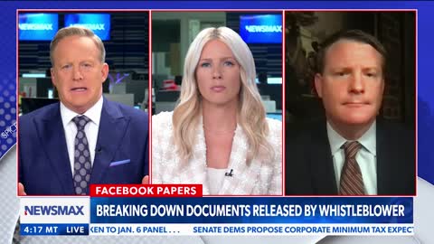 Mike Davis joins Sean Spicer and Lyndsay Keith on Newsmax to discuss Facebook