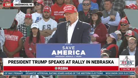 President Trump Full Speech from Greenwood, NE 5/1/22