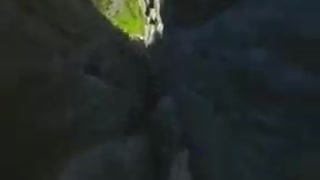 Pass Between Mountain Drone Capture