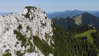 Beautiful Mountain Drone Footage - Magical Nature