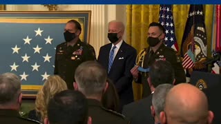 Biden Admin Awards Posthumous Medal of Honor to Living Man