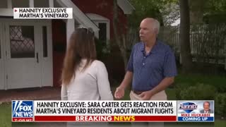 “How do you think the people in Texas feel?" Martha's Vineyard Man Shocks Reporter