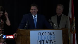 Gov. DeSantis, first family to give $1K checks to all Fla. first responders