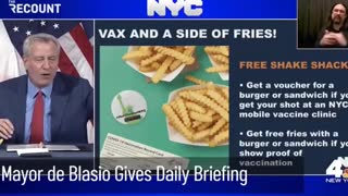 Get vaccinated and get fries and a hamburger