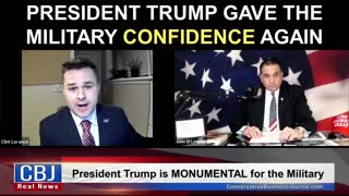 President Trump Gave the Military Confidence Again!