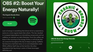 OBS #2: Boost Your Energy Naturally!