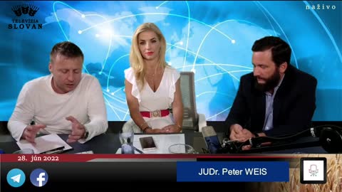 JUDr. Peter Weis v TV SLOVAN 28.6.2022 (VIDEO SK, 84 min)