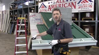 INSTALLATION OF PANELS – DUAL PITCH ROOF – LEXINGTON & CONCORD METAL ROOFING