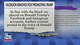 Facebook ERASED Donald Trump From Their Platform - Lara Trump's Response Breaks the Internet
