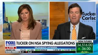 Tucker Carlson on Maria Explains NSA Spies on His Emails