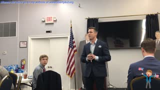 Harold Earls speaking at Georgia Teen Republican Convention 2021 LibertyKid.org