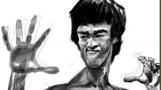 Bruce Lee Speed Painting