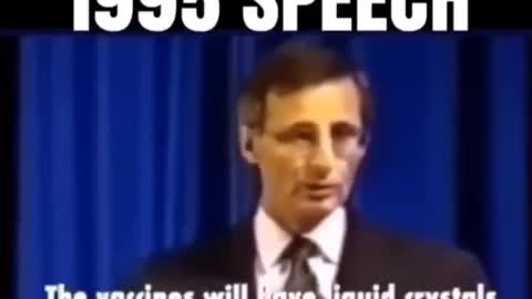 1995 Speech - Mandatory Vaccines From Deliberate Infectious Diseases