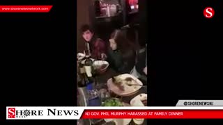 NJ Governor Phil Murphy and Family Approached by Protester at Family Dinner