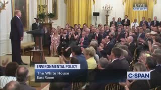 Trump points out that U.S. is out-performing Paris accord members