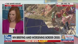 Doocy demands numbers on Del Rio border crisis