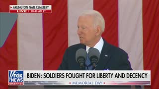 Biden Honors Fallen Heroes In Memorial Day Speech