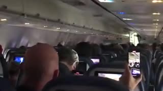 Patriots flying into DC chant traitor to Mitt Romney