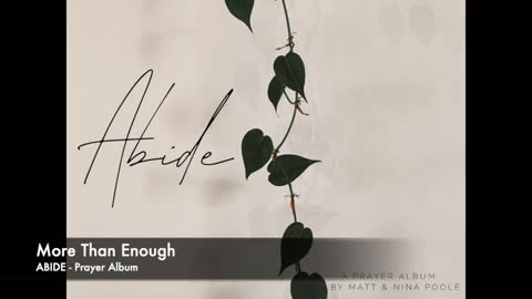 More Than Enough - Abide