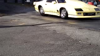 1989 Chevy Camaro burnout