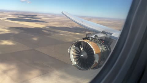 Boeing 777 returns to Denver airport after engine blew apart