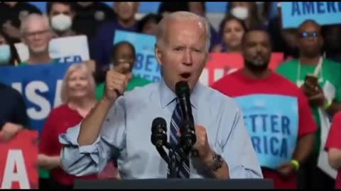 Biden: "We'll make sure NO ONE ever steals an election ever again!"