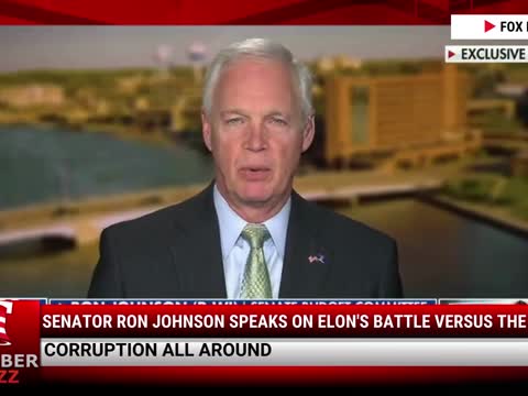 Video: Senator Ron Johnson Speaks On Elon's Battle Versus The Media