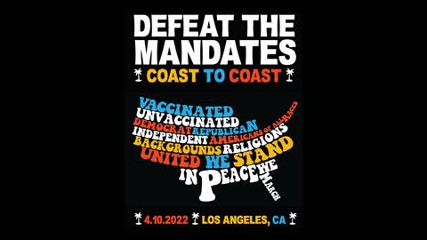 Dr. Pierre Kory Live in LA with VSRF Previewing the Upcoming Defeat the Mandates - LA Rally