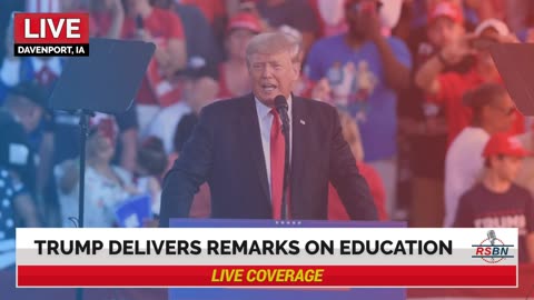 🔴 LIVE: President Donald J. Trump Delivers Remarks on Education in Davenport, IA 3/13/23