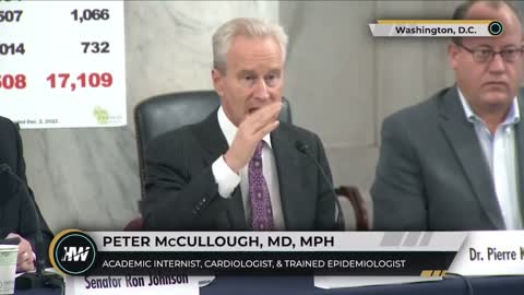 Dr. McCullough US Senate Dec 7, 2022 More Pandemic Deaths after Vaccines Rolled Out