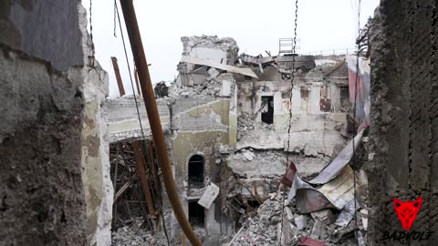 I was IN Mariupol theatre, MSM said had 1300 civilians in it when BOMBED. More Ukraine lies.