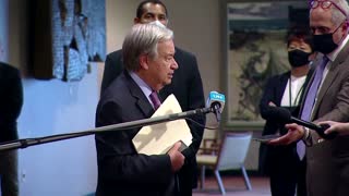U.N. chief condemns 'horrific' attack at Kabul airport