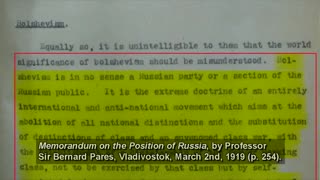 Historical documents linking Jews and Bolshevism