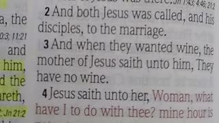 John 2. Jesus turns water into wine