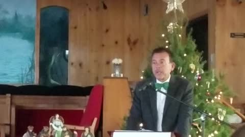 Sermon by Brad Gordon on Christmas morning 12-25-22