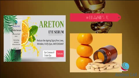 The Areton Vitamin C Face Serum With Hyaluronic Acid , Kojic Acid To Minimize Wrinkles And Fine Line