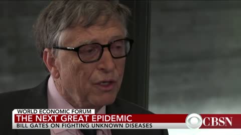 NEXT GREAT PANDEMIC BY BILL GATES?