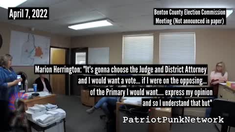 Questions Over Voter Registration Deadlines & Crossover Voting in Benton County Tennessee