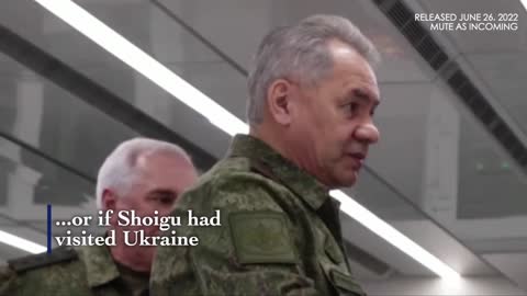 #Russian Defense Minister #Shoigu visits troops involved in #Ukraine operation