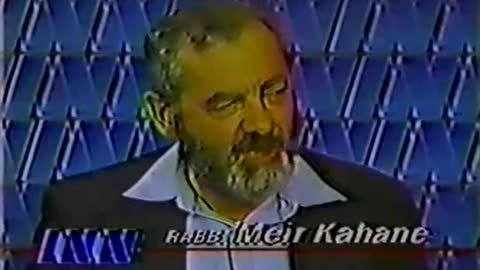 VERY RARE- Rabbi Meir Kahane HYD speaks on Independent News