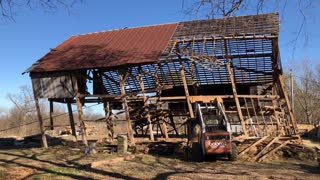 Massive Barn Demolition