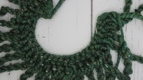 Mop Stitch; Special Stitches; Holliday Tree