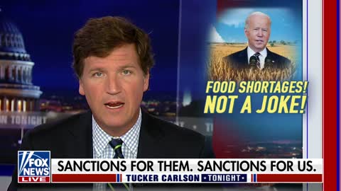 Usurper Joe Says Food Shortages are NOT A JOKE!