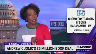 Joy Reid Slams Cuomo For $5 Million Book Deal, Sexual Harassment Allegations