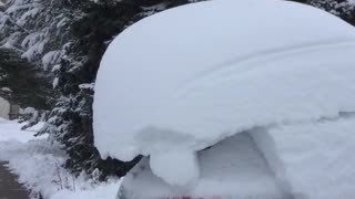Physics Sends Snow Flying