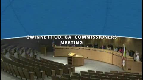 Gwinnett County Board of Commissioners KG -- no more machines