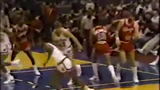 Chicago Bulls VS New York Knicks Game 34/ January 7 1985