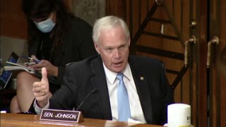 Senator Johnson at Homeland Security and Governmental Affairs Senate Committee Hearing on 9.21 Pt. 2