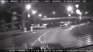 BMW 120+ MPH Nighttime Police Chase