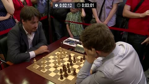 Alexander Morozevich Checkmates Magnus Carlsen By One Magical Knight | Blitz Chess Tal Memorial